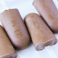 Creamy Chocolate Popsicles