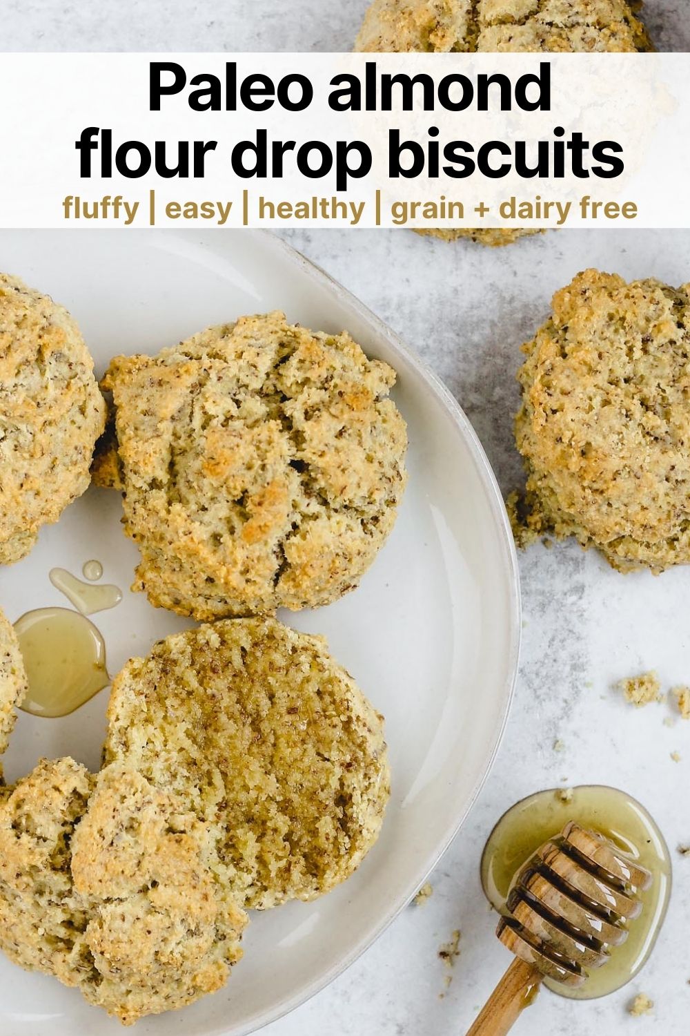 Almond Flour Biscuits (GF, DF) Clean Plate Mama