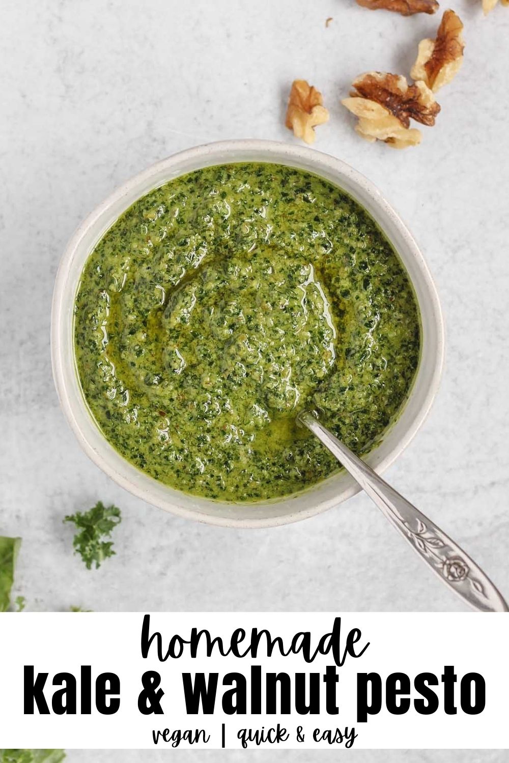 Kale Pesto (dairy free) Sauces & Seasonings Clean Plate Mama