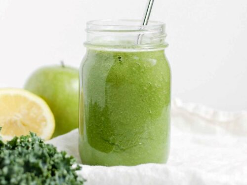 Apple Kiwi Kale Smoothie