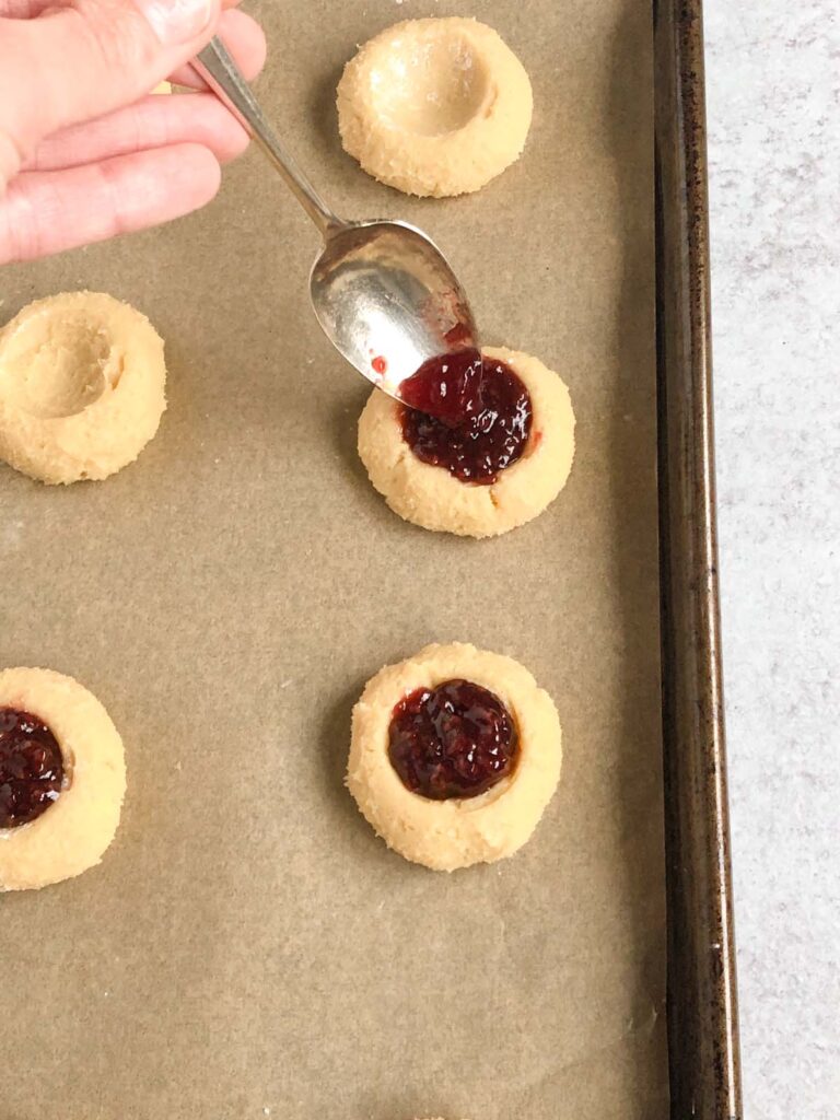 Gluten-free Thumbprint Cookies - Clean Plate Mama