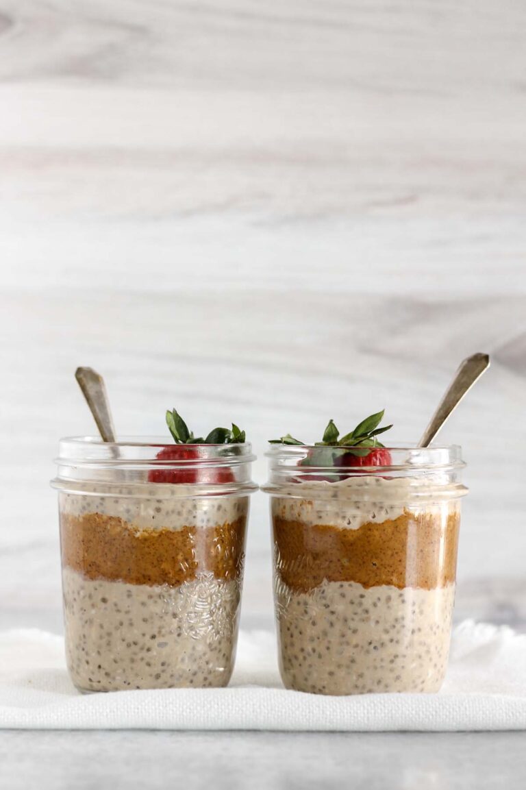 Overnight Oats with Protein Powder {5 ingredients!} Clean Plate Mama