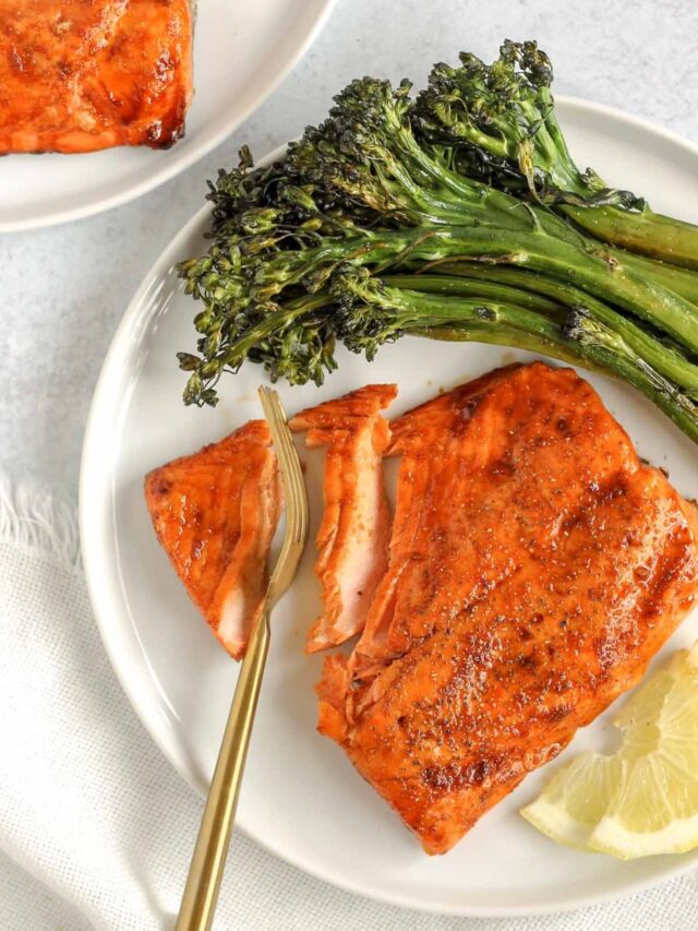 Air Fryer Frozen Salmon Clean Plate Mama