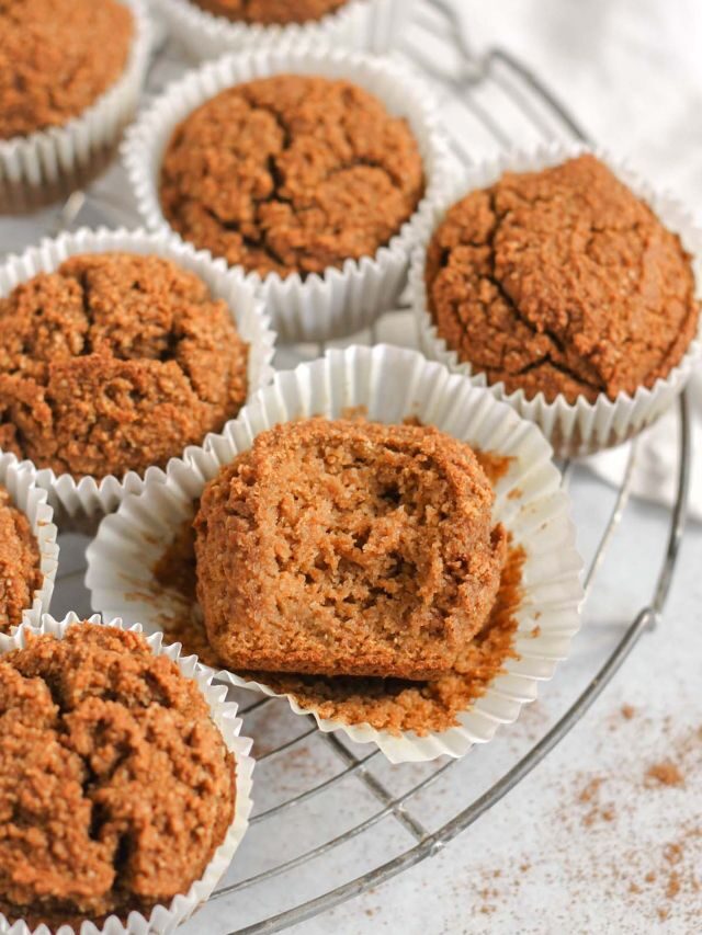Paleo Pumpkin Muffins (with almond flour)