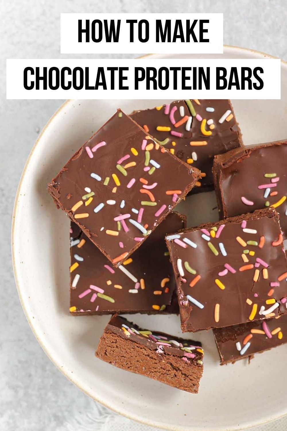 NoBake Chocolate Protein Bars Clean Plate Mama