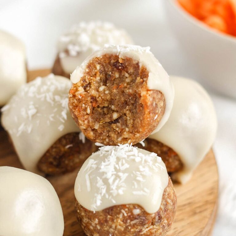 Carrot Cake Energy Balls Clean Plate Mama