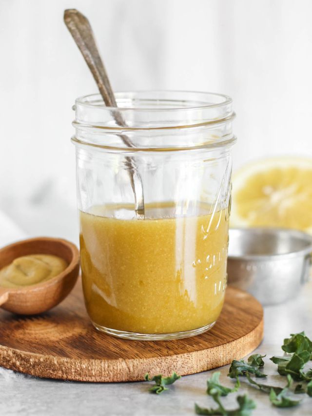 Maple Dijon Salad Dressing Clean Plate Mama