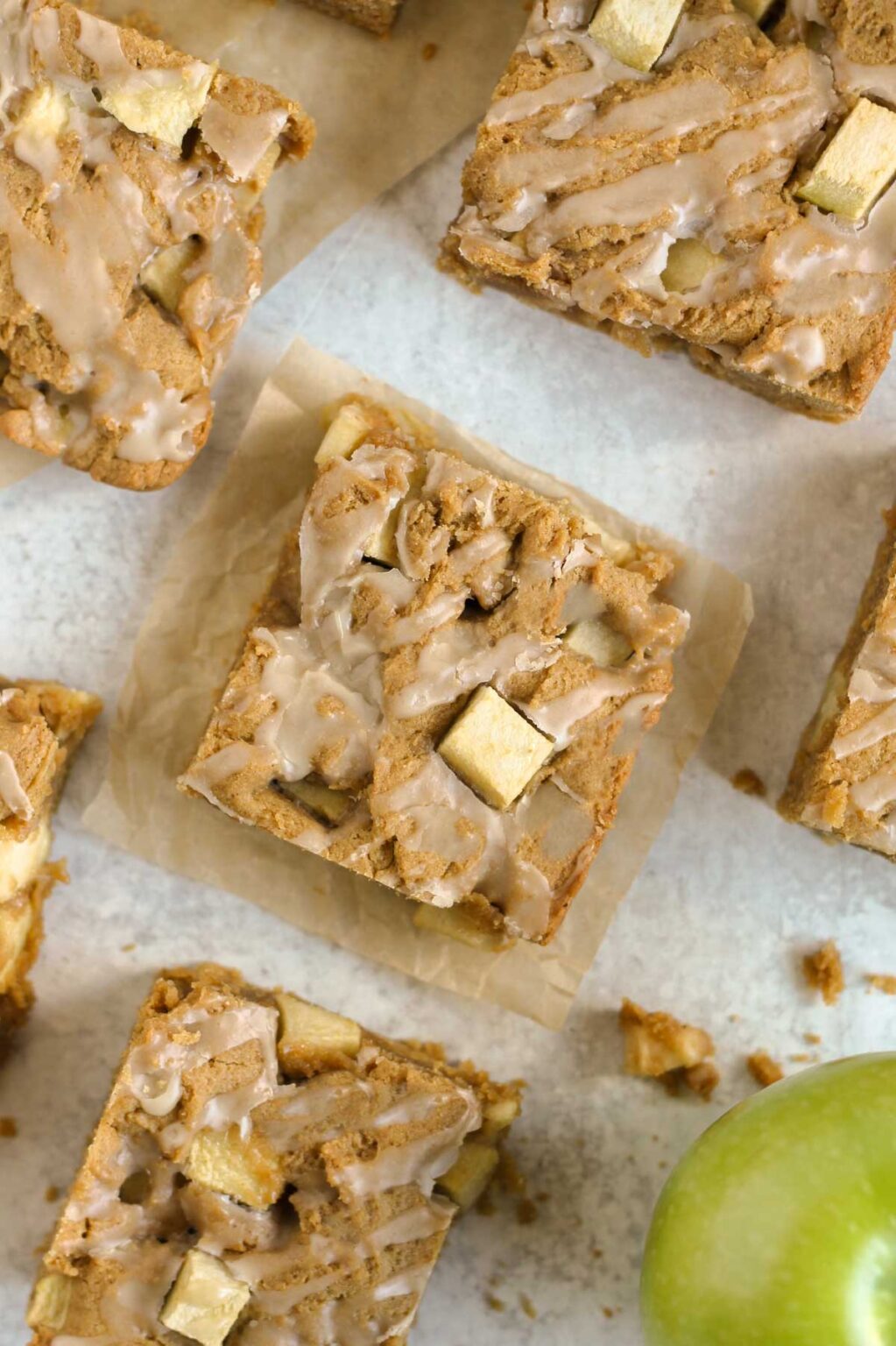 Easy Glutenfree Apple Blondies Clean Plate Mama