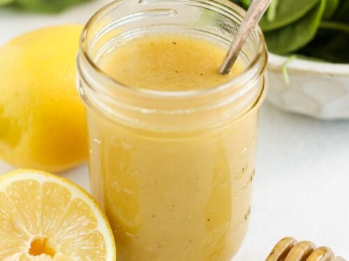 Simple Lemon Honey Dressing